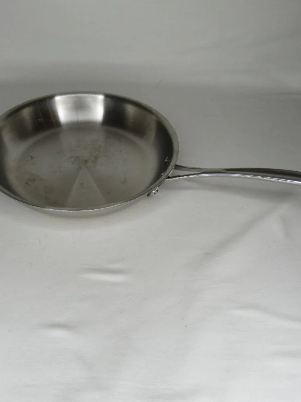 3 Calphalon Stainless Steel Fry Pan Set  8